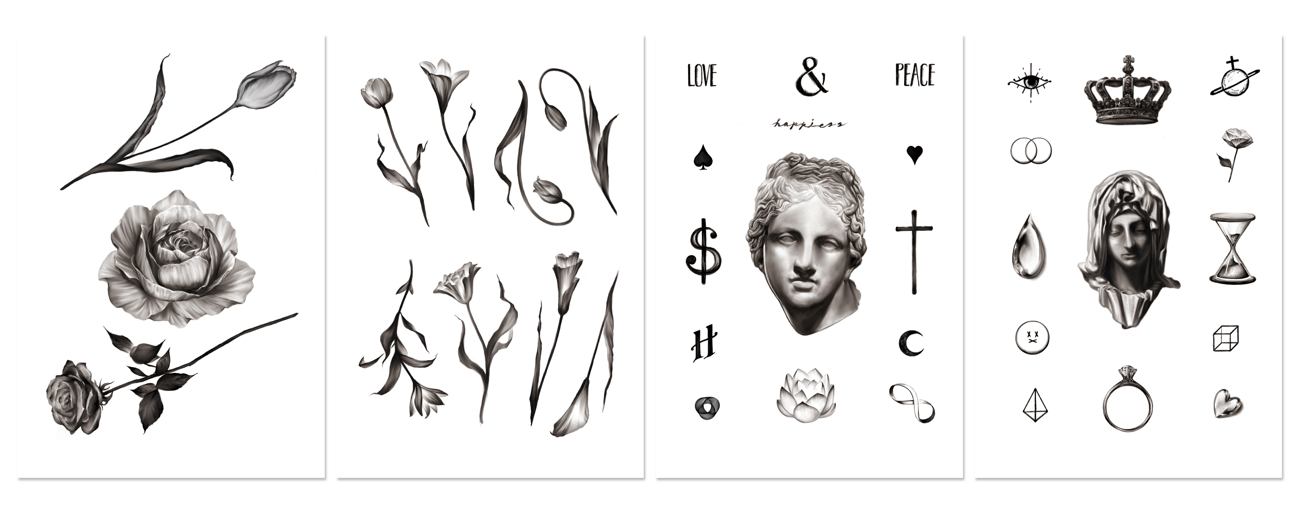 Studio ILL Temporary Tattoo Sticker — 02