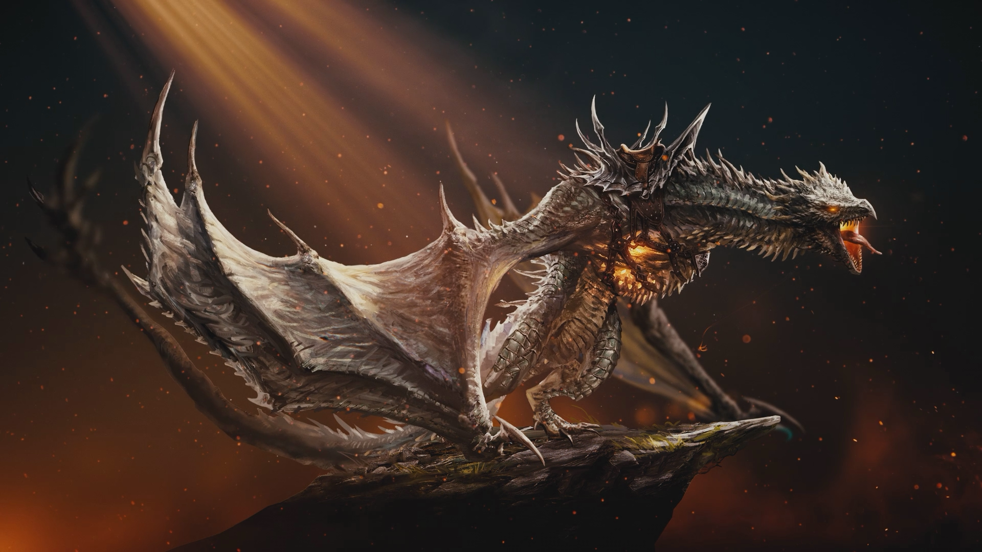 Preview frame from NCsoft brand web motiongraphic.